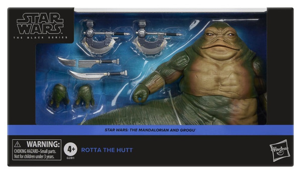 Star Wars: The Mandalorian and Grogu Black Series Action Figure Rotta the Hutt 17 cm 1