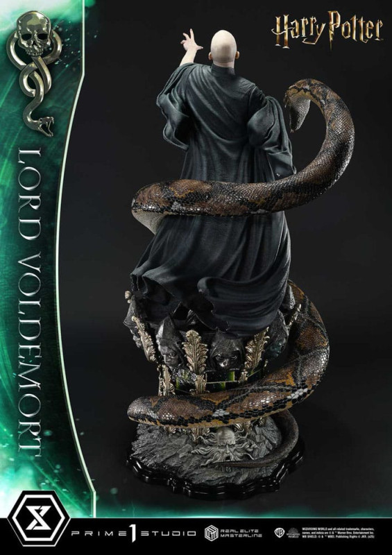 Harry Potter Real Elite Masterline Series Statue 1/4 Lord Voldemort Bonus Version 83 cm 6