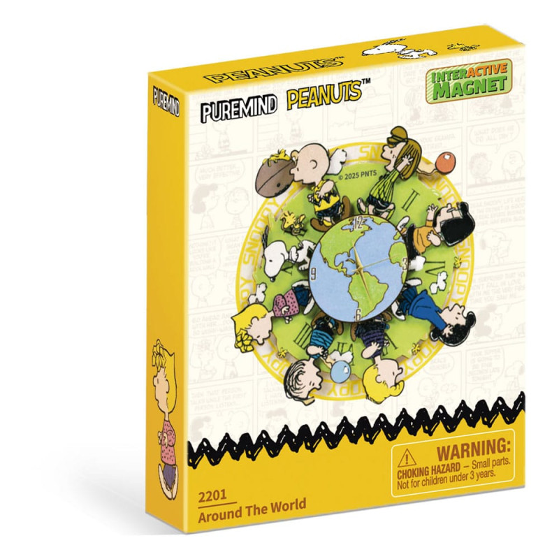 Peanuts Puremind Magnet Around the World 1