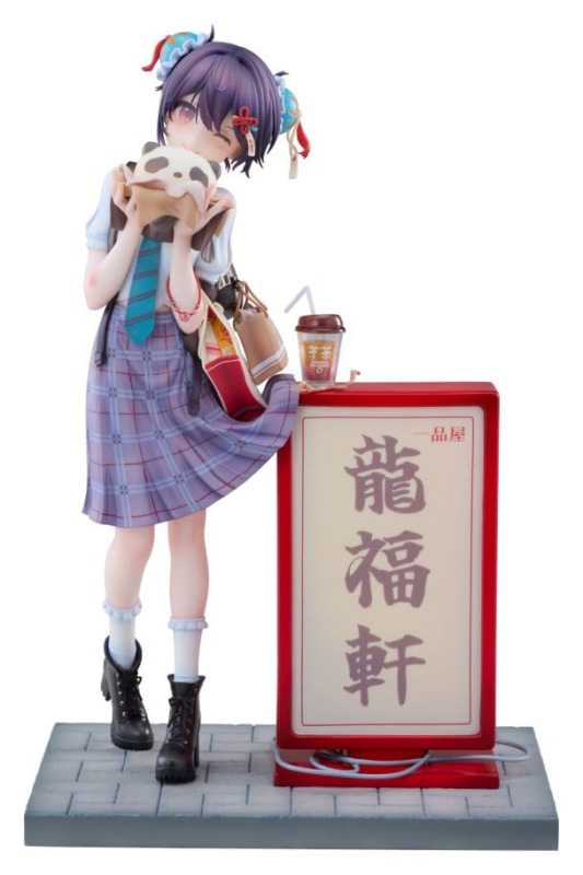 Original Character PVC Figure 1/6 Panda Nikuman-chan Illustrated by Ogipote 26 cm
