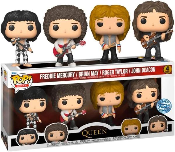 Queen POP! Movies Vinyl Figure 4-Pack 9 cm