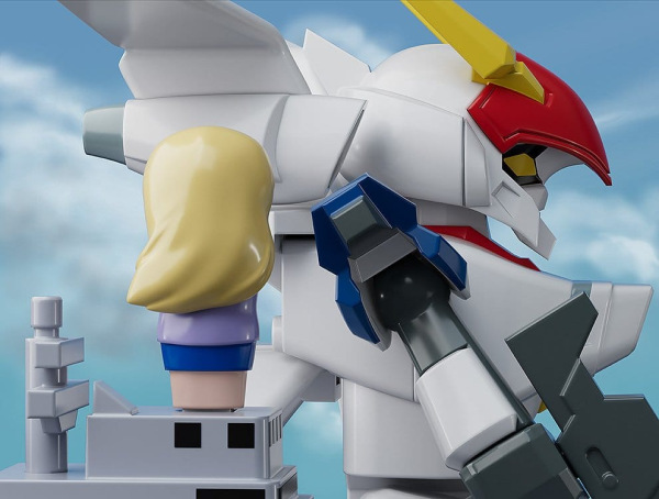 Metal Armor Dragonar Brickroid Action Figure Dragonar-1 (Opening Ver.) & Carrier Set 5 cm 5