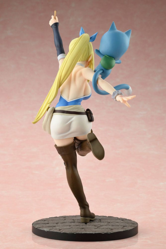Fairy Tail PVC Statue 1/8 Lucy Heartfilia Wink Ver. 23 cm 4