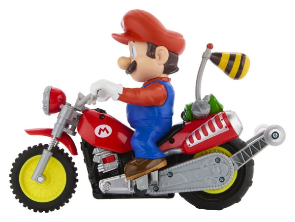 The Super Mario Galaxy Movie Hot Wheels RC Vehicle Mario Wheelie Motocross 11