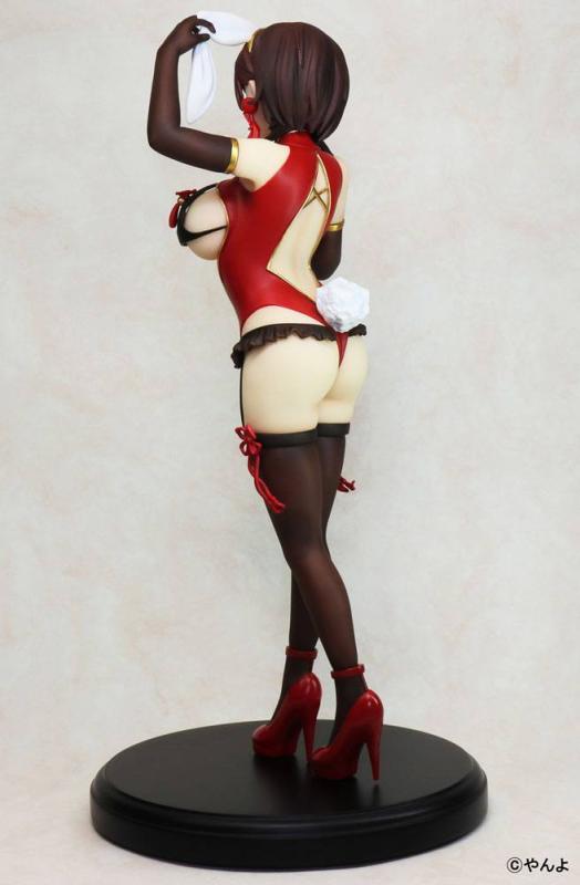 Original Character PVC Statue 1/6 Yui Red Bunny Ver. Illustration by Yanyo 26 cm