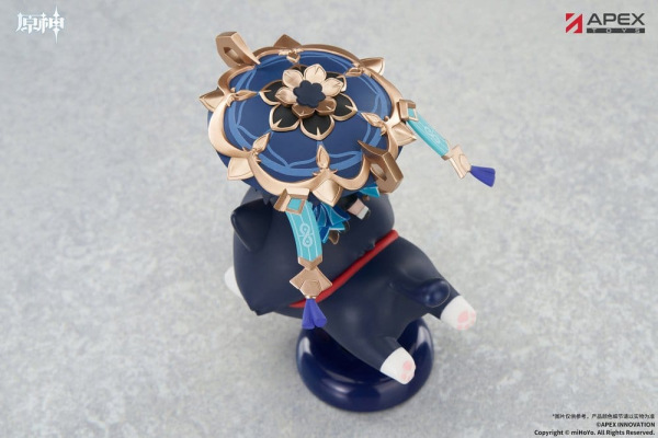 Genshin Impact Chibi Chara Yurayura Stand PVC Figure Wanderer 11 cm 14