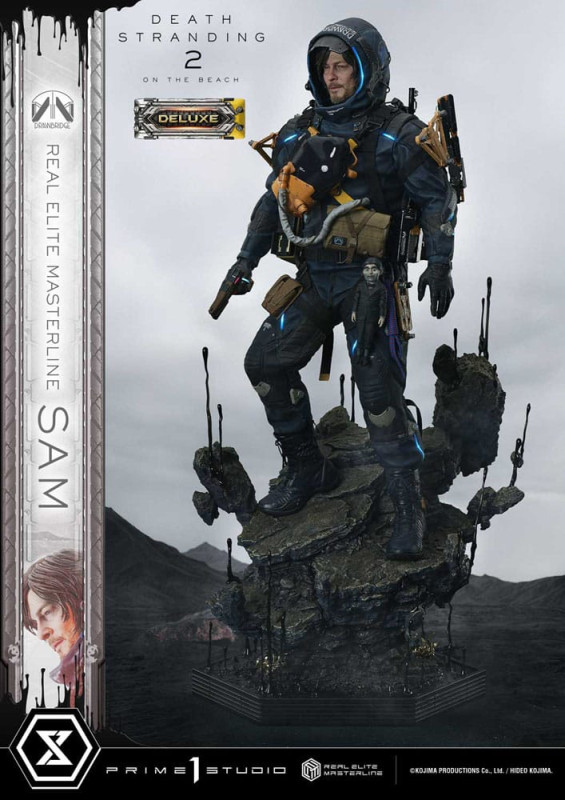 Death Stranding 2: On the Beach Real Elite Masterline Series Statue 1/3 Sam Deluxe Version 83 cm 4