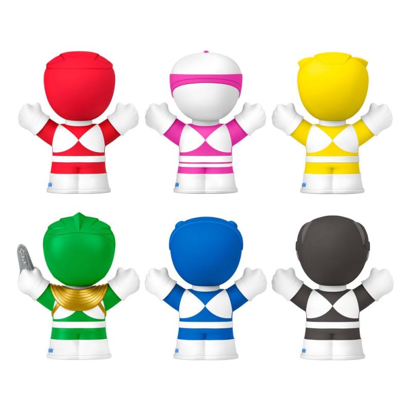 Mighty Morphin Power Rangers Fisher-Price Little People Collector Mini Figures 6-Pack 7 cm 2