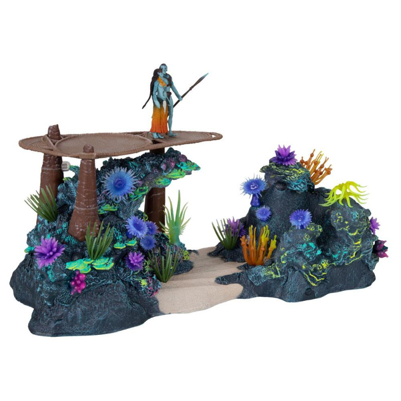 Avatar: The Way of Water Action Figures Metkayina Reef with Tonowari and Ronal 6