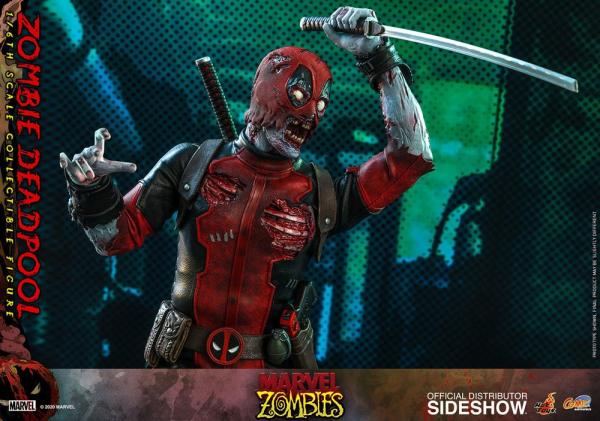 Marvel Zombies Comic Masterpiece Action Figure 1/6 Zombie Deadpool 31 cm