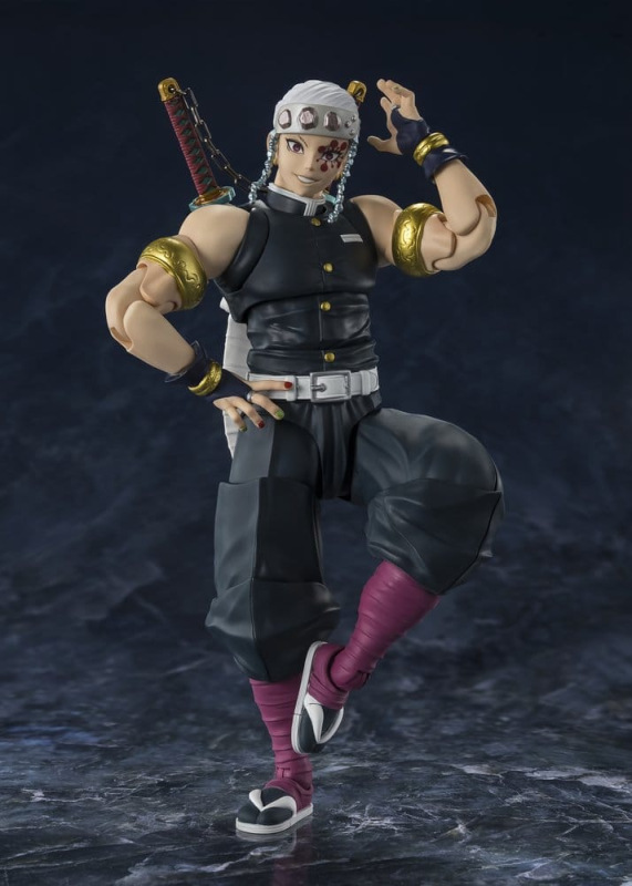 Demon Slayer: Kimetsu no Yaiba S.H.Figuarts Action Figure Uzui Tengen 17 cm 7