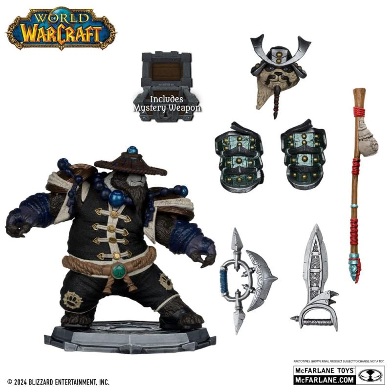 World of Warcraft Action Figures Dwarf Hunter & Pandaren 15 cm Assortment (8)