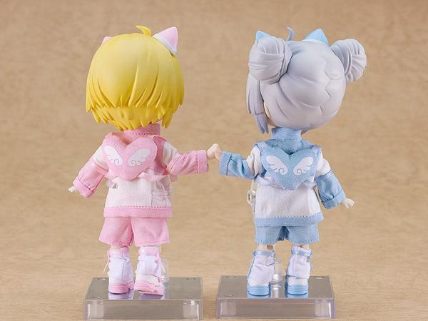 Original Character Accessories for Nendoroid Doll Figures Outfit Set: Subculture Fashion Tracksuit (