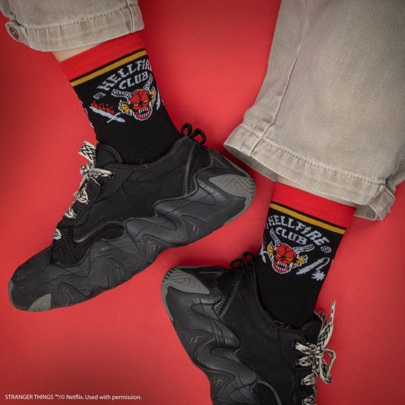 Stranger Things: Hellfire Club Set of 3 Socks 2