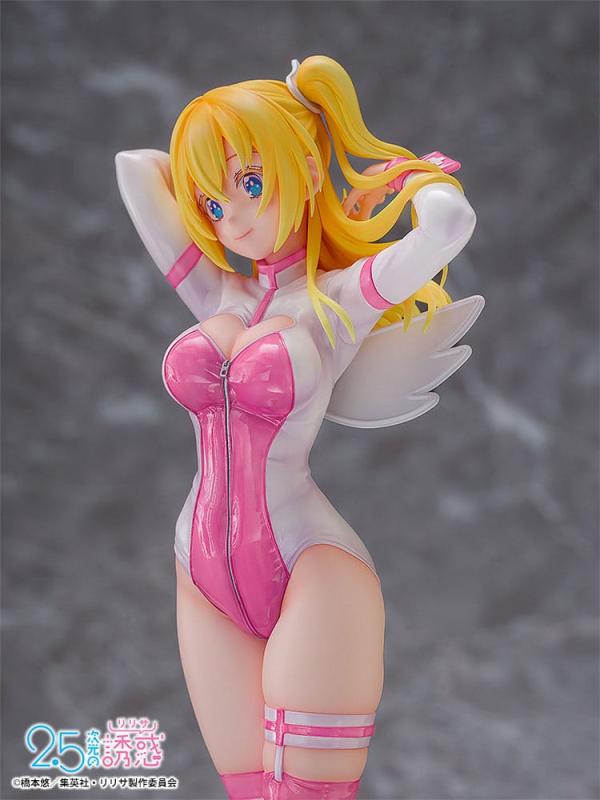 2.5 Dimensional Seduction PVC Statue 1/7 Liliel Angel School spin-off Training Suit/Ririsa 25 cm 8