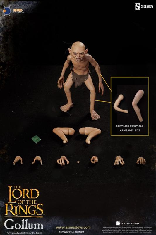 Lord of the Rings Action Figure 1/6 Gollum 20 cm 14