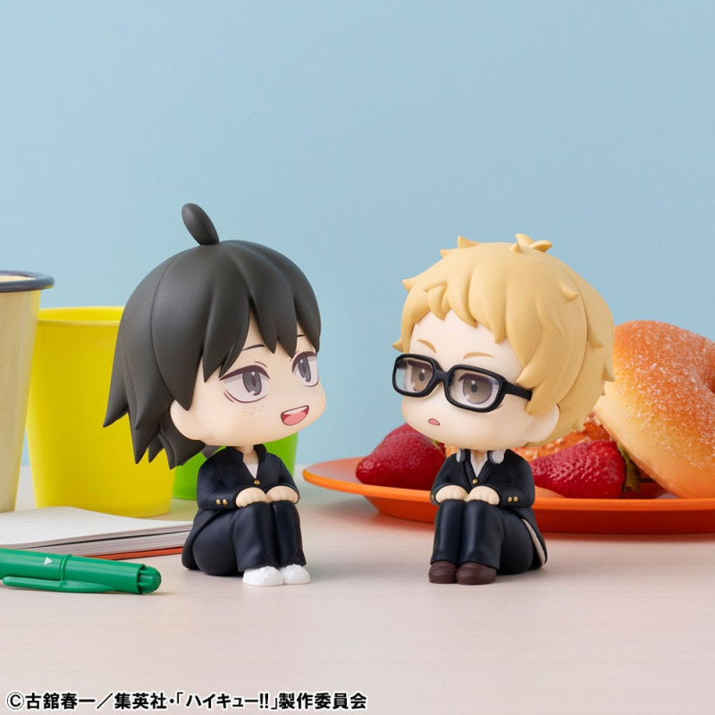 Haikyuu!! Look Up PVC Statue Kei Tsukishima & Tadashi Yamaguchi 11 cm (with gift) 2