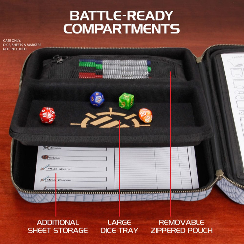 Enhance RPG Series Collector's Edition Organizer Case Silver 7