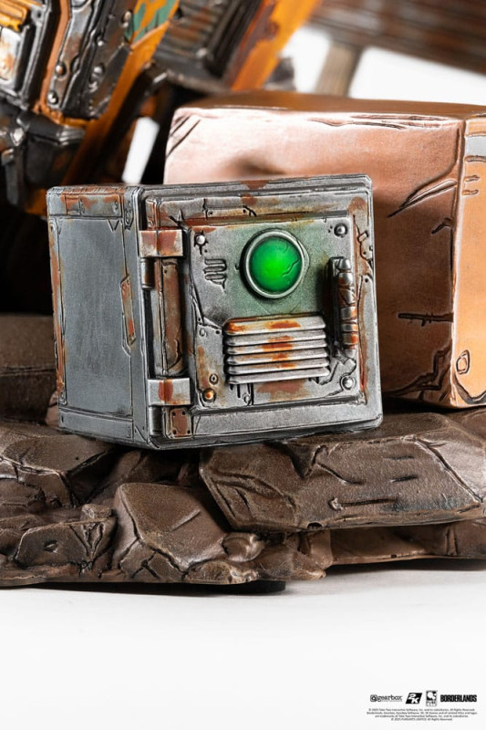 Borderlands 3 Statue 1/6 Psycho & Claptrap Diorama 40 cm 12