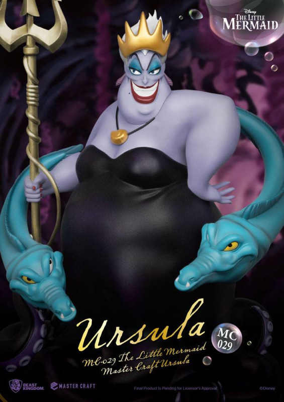 The Little Mermaid Master Craft Statue Ursula 41 cm 5