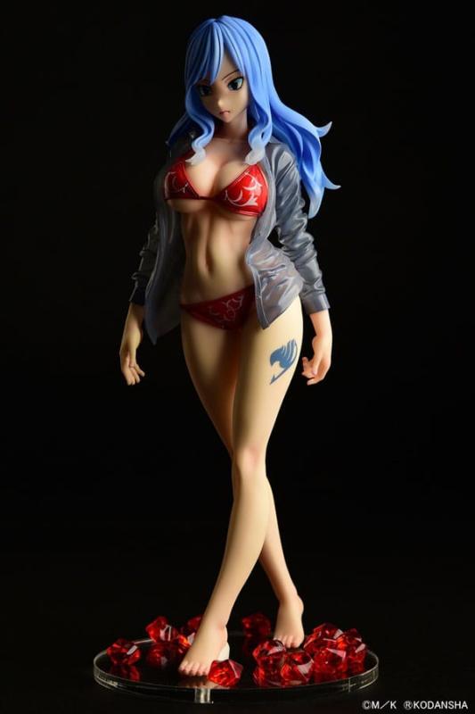 Fairy Tail Statue 1/6 Jubia Lokser Gravure_Stylesee-through wet shirt Red Bikini!! 25 cm