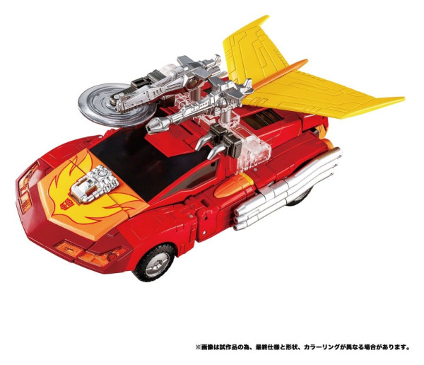 Transformers Masterpiece MPG-20 Action Figure Hot Rod (Style Generation) 18 cm 9