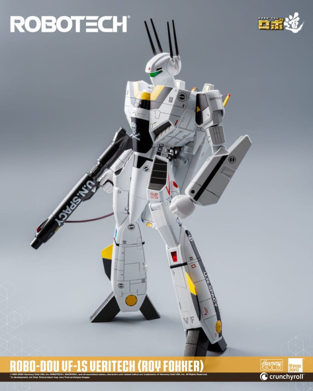 Robotech Action Figure ROBO-DOU VF-1S Veritech (Roy Fokker) 20 cm 3