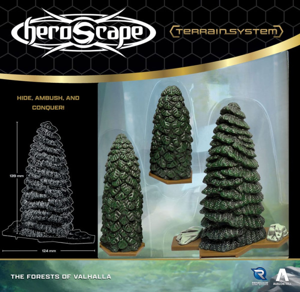 Heroscape Terrain Expansion Forests of Valhalla *English Version* 3