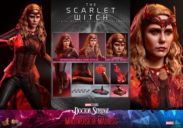 Doctor Strange in the Multiverse of Madness Movie Masterpiece Action Figure 1/6 The Scarlet Witch 28