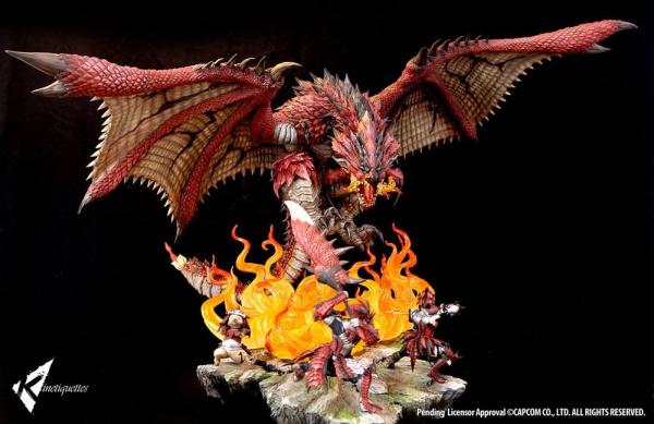 Monster Hunter Diorama 1/10 Rathalos The Fiery Bundle 52 cm