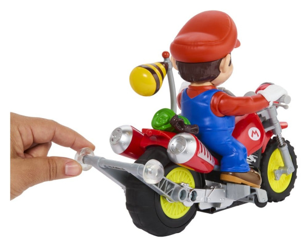 The Super Mario Galaxy Movie Hot Wheels RC Vehicle Mario Wheelie Motocross 2