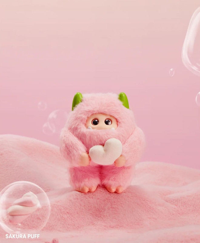 Giggle Monster Plush Keychain 11 cm Marshmallow Dreams Blind Box Display (6) 2