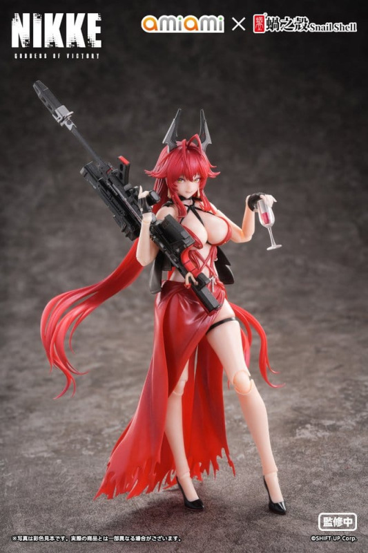 Goddess of Victory: Nikke Action Figure 1/12 Red Hood Nonsense Red 16 cm 8