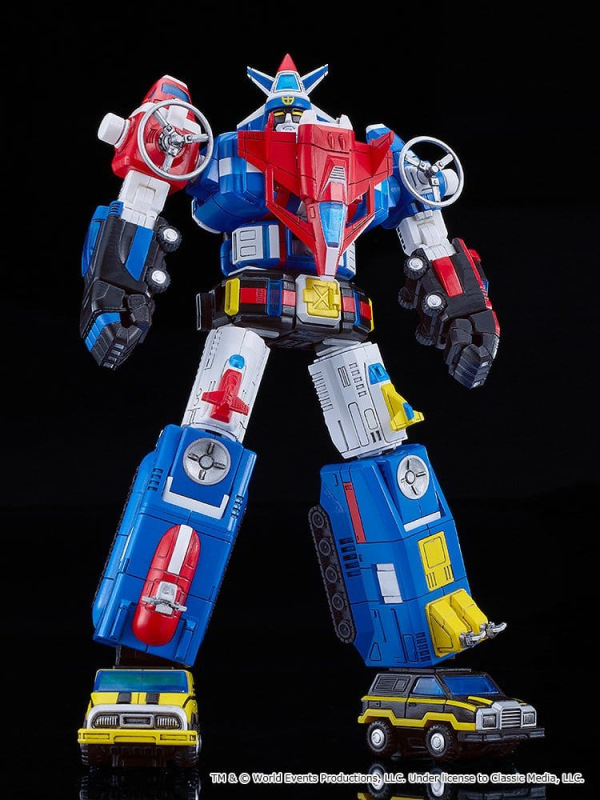 Armored Fleet Dairugger XV Moderoid Plastic Model Kit Dairugger XV 20 cm 1