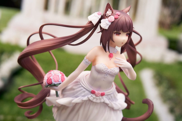 Nekopara PVC Statue 1/7 Nekopara Chocola Dream of Eden Ver. 23 cm 3