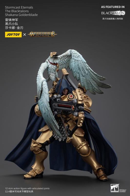 Warhammer Age of Sigmar Actionfigur Stormcast Eternals The Blacktalons Shakana Goldenblade 20 cm 6