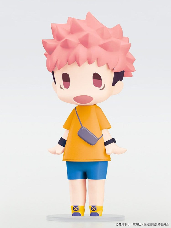 Jujutsu Kaisen HELLO! GOOD SMILE Action Figure Yuji Itadori: Casual Outfit Ver. 10 cm 3