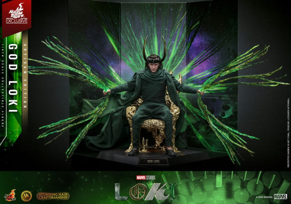 Loki DX Action Figure 1/6 God Loki Artisan Edition Hot Toys Exclusive 31 cm 4