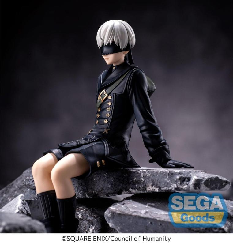 NieR:Automata Ver1.1a PM Perching PVC Statue 9S 15 cm 3