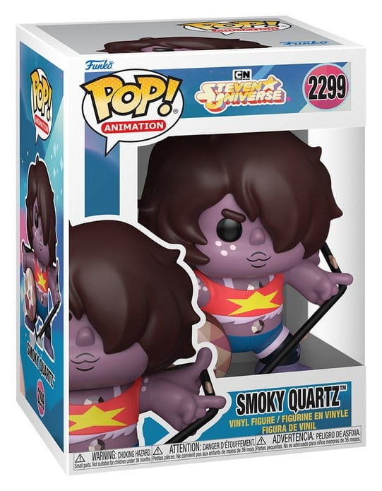 Steven Universe POP! Animation Vinyl Figure Smoky Quartz 9 cm 1
