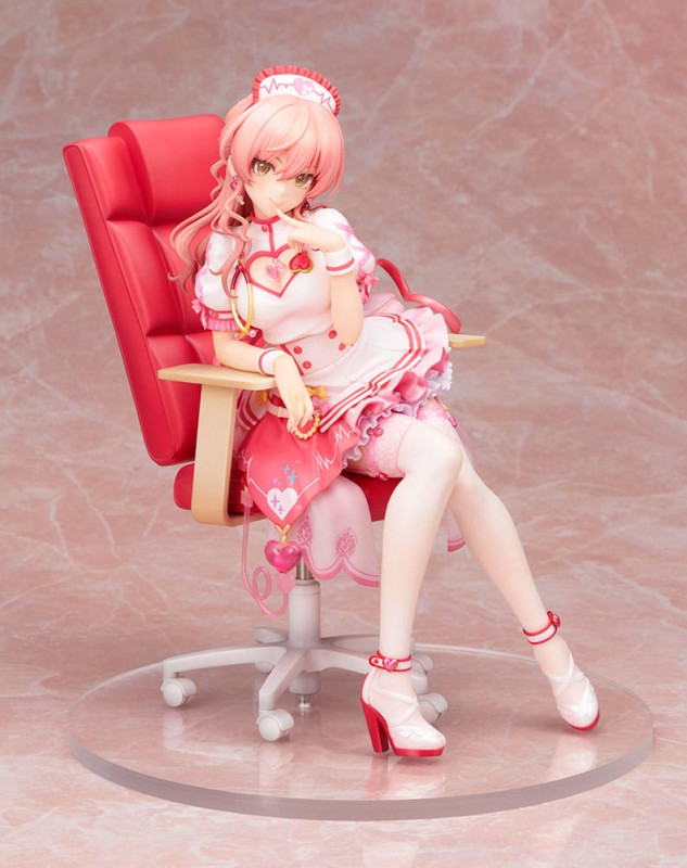 The Idolmaster Cinderella Girls PVC Statue 1/7 Mika Jougasaki Halloween Love Nurse Ver. 20 cm 3