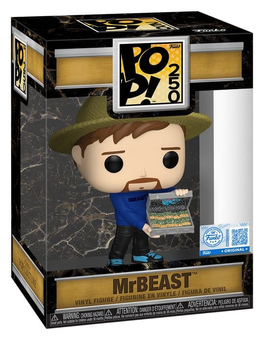 Mr.Beast POP! Icons Vinyl Figure MrBeast (DGLT) 9 cm 1