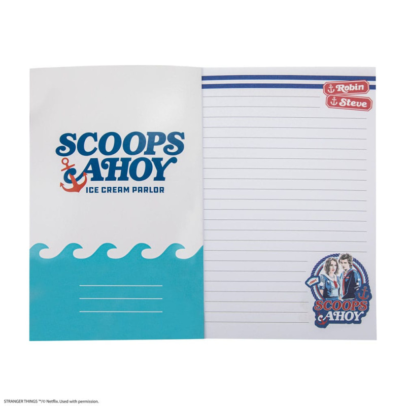 Stranger Things Notebook Scoops Ahoy Softcover 5