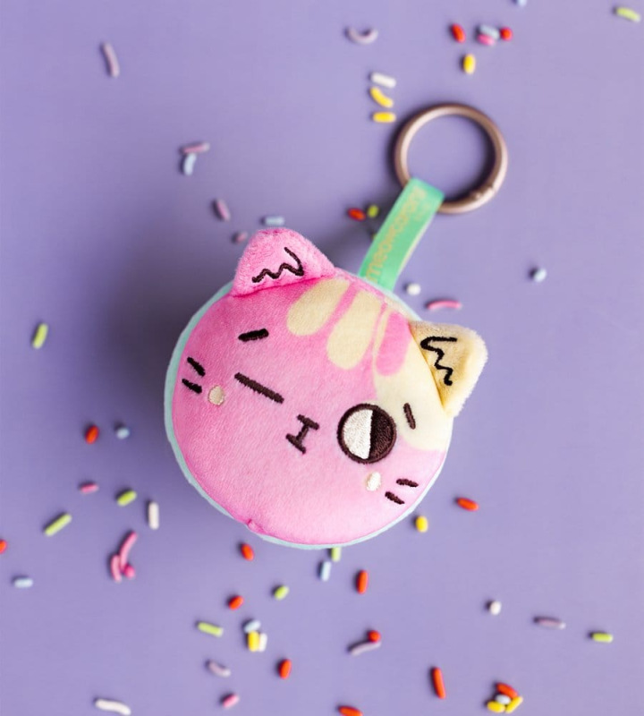 Meowcaron Plush Bag Charm Wink 7 cm 5