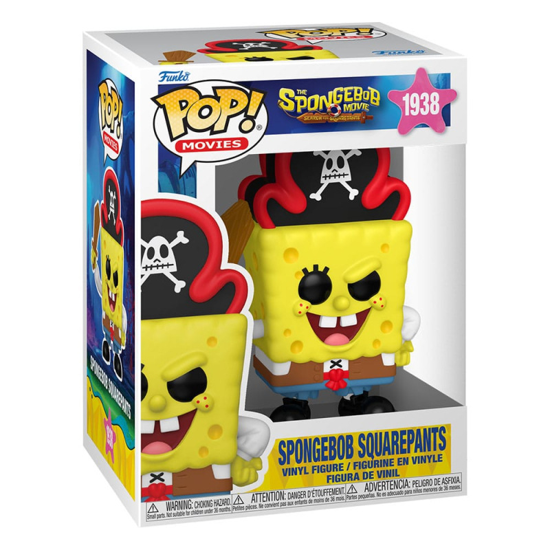 SpongeBob SquarePants POP! Vinyl Figure SquarePants (Pirate) 9 cm 1