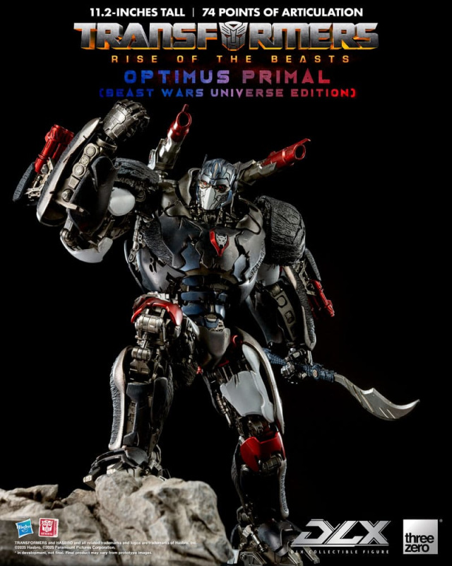 Transformers: Rise of the Beasts DLX Action Figure Optimus Primal (Beast Wars Universe Edition) 29 c 9