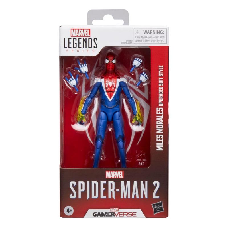 Spider-Man 2 Marvel Legends Gamerverse Action Figure Miles Morales (Upgraded Suit Style) 15 cm 9