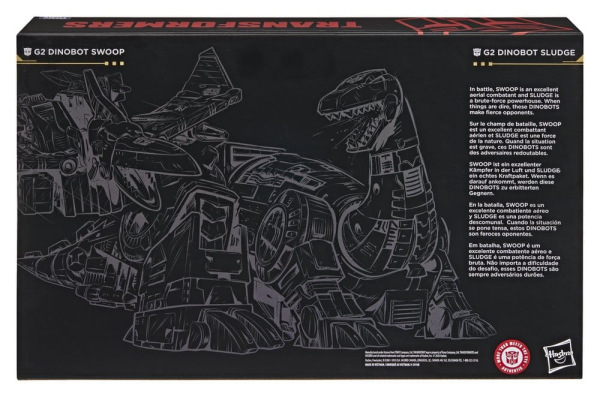 Transformers Age of the Primes Leader Class Action Figure 2-Pack G2 G2 Dinobot Swoop & G2 Dinobo 1