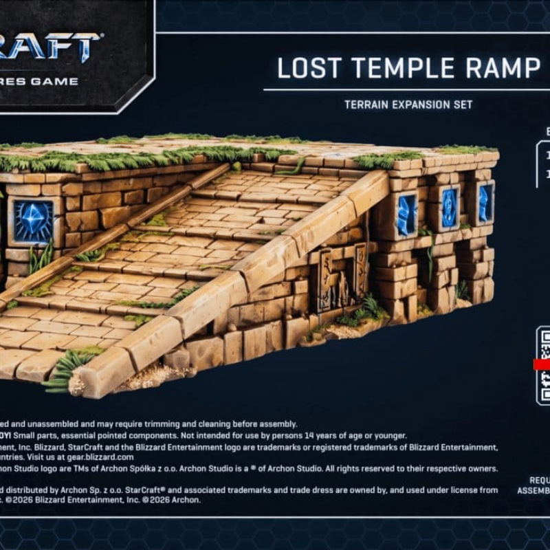 StarCraft TMG Expansion Set Terrain: Lost Temple Ramp 4