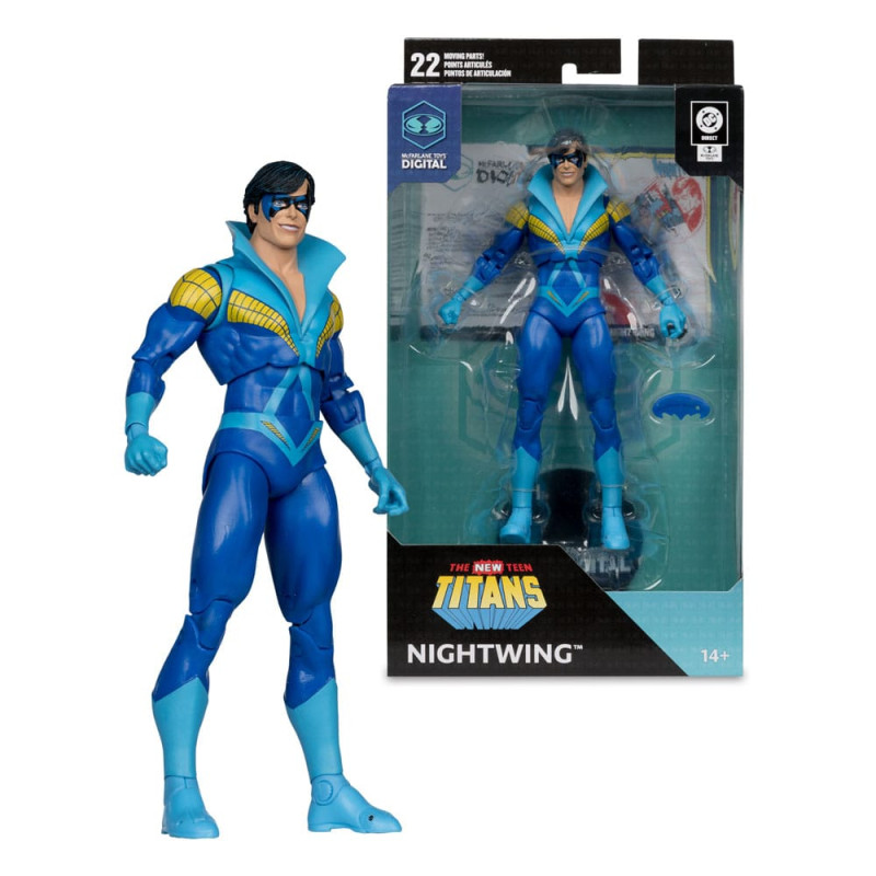 DC Direct McFarlane Toys Digital Action Figure Nightwing (Teen Titans) 18 cm 4